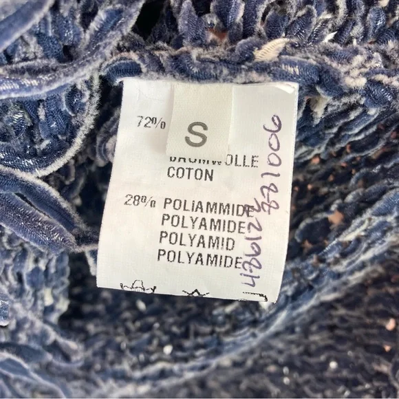 Fabiana Filippi Fringe Pullover Sweater Size Small - Picture 8 of 13